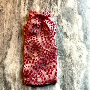 Barbie pink metallic dress, 1970